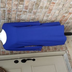 Laundry by Shelli Segal Dress Blue Size 8